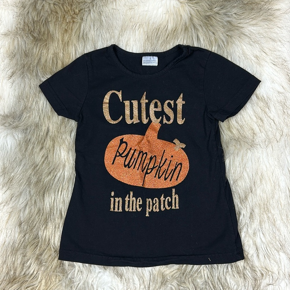 ‘Cutest Pumpkin in the Patch’ Short Sleeve T-Shirt